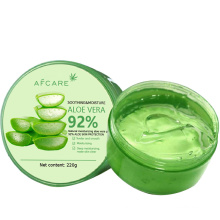 ISO22716 GMP Beauty Cosmetics Hidratante Aloe calmante para rostro y cabello Rooicell Gel calmante de Aloe Vera